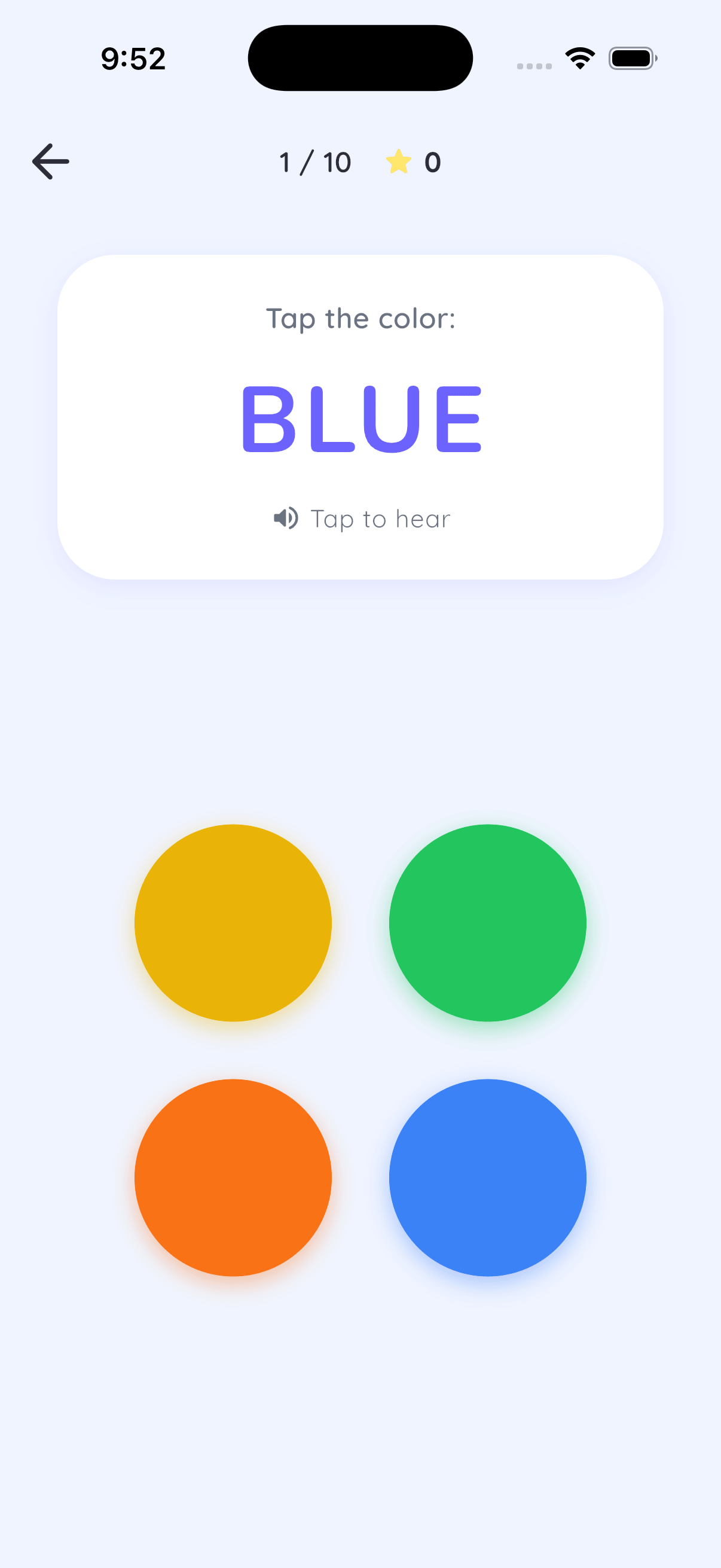 Find the color challenge